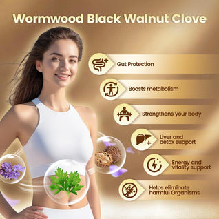 Wormwood Black Walnut Cloves — 18-in-1 Parasite Cleanse