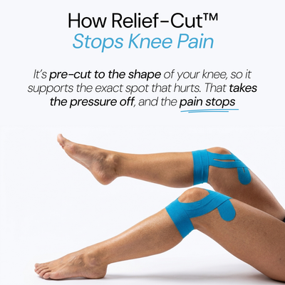 APRIS Relief-Cut™ Knee Tape