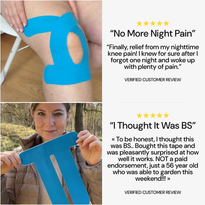 APRIS Relief-Cut™ Knee Tape