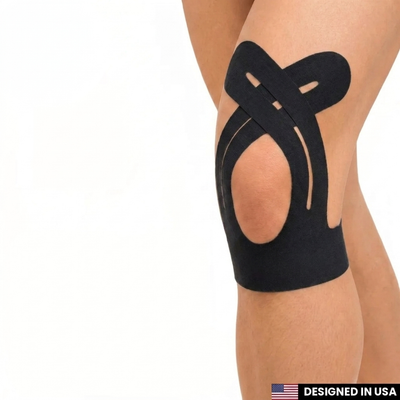 APRIS™ Knee Support — Pre-Cut Kinesiology Tape