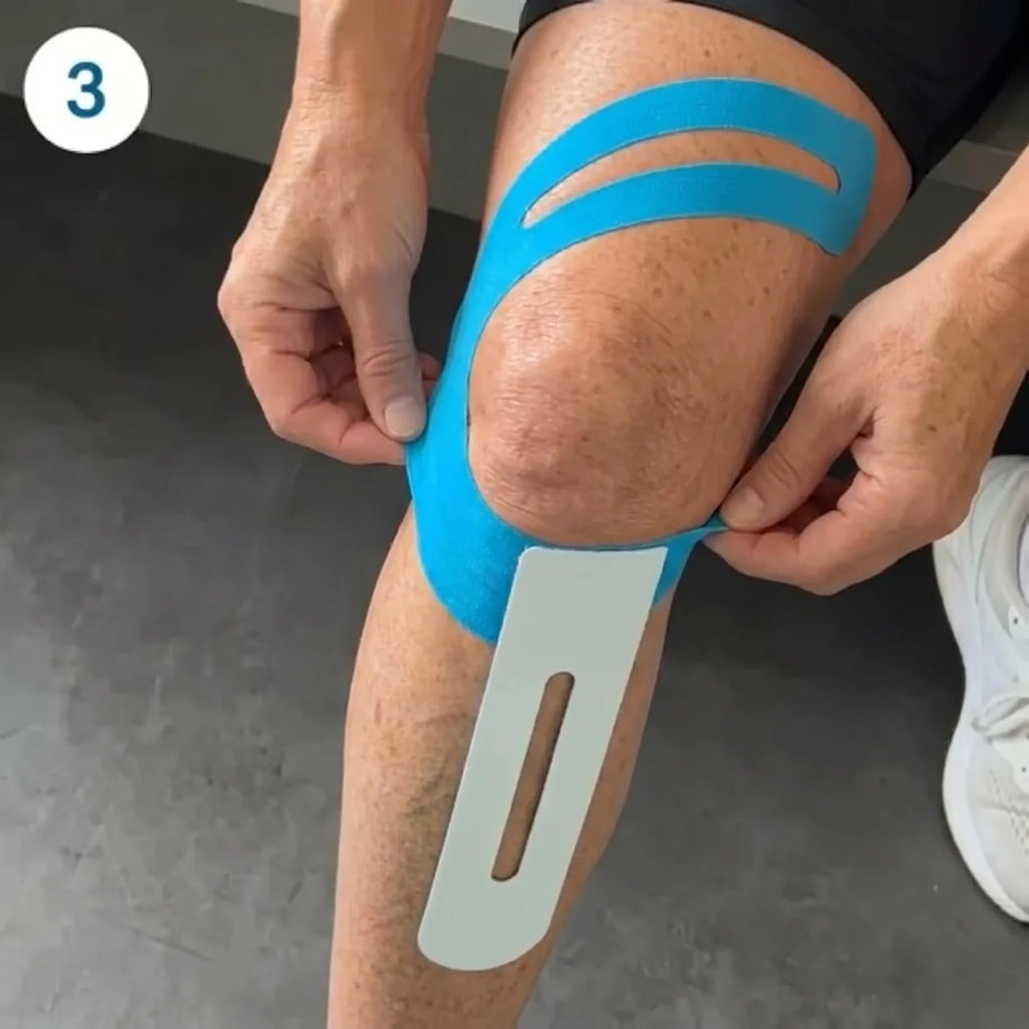 Step 3 — Press and cross
