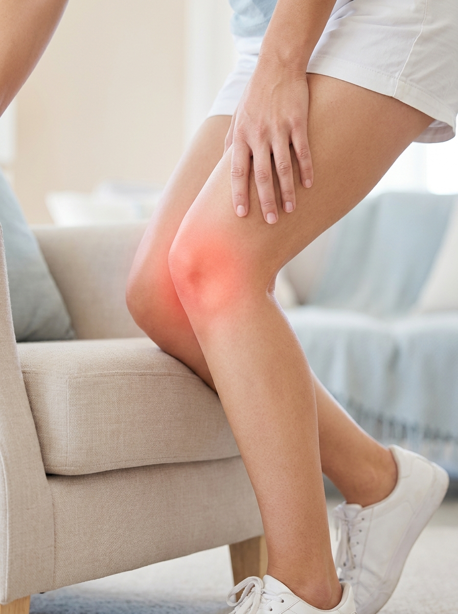 Getting up from a chair hurts