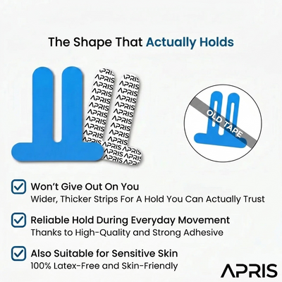 APRIS Knee Relief — Pre-Cut Kinesiology Tape