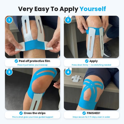 Pre-Cut Knee Support - (30pcs)